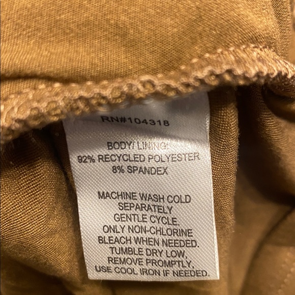 NWT Padded Bust l/s Ruched Fitted Soft Tee Juniors M - Picture 7 of 7